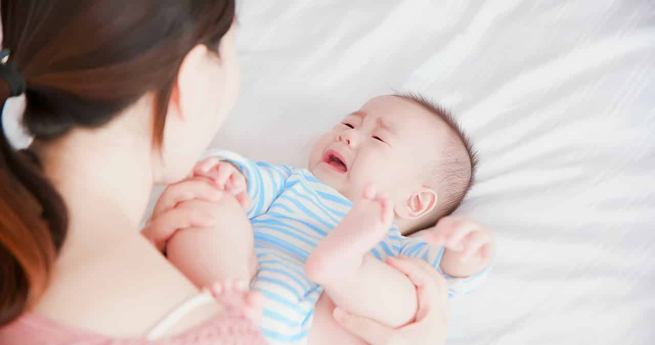 赤ちゃんの粘液便の原因